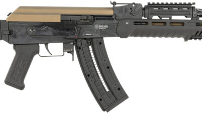 Mauser Rimfire 4070026 AK-47 22 LR 24+1 16.50" Barrel w/Flash Hider, Bronze Receiver, Adjustable Rear Sight, Optics Ready Picatinny Rail, Left Side Folding Stock, Ambidextrous Magazine Release
