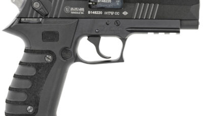 Mauser Rimfire 4010101 M20  22 LR 10+1 4" Black Steel Barrel, Black Serrated Slide, Black Aluminum Frame w/Picatinny Rail, Black Molded Grip, Ambidextrous