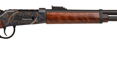 Gforce Arms GFLVR41CCLR Saddlehorn  410 Gauge 2.5" 9+1 24" Black Barrel, Color Case Hardened Aluminum Receiver, Turkish Walnut Stock