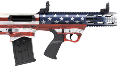 Gforce Arms GFY1USA GFY-1 USA 12 Gauge Semi-Auto 3" 5+1 18.50" Black Threaded Barrel, American Flag Aluminum Receiver w/Picatinny Rail, American Flag Bullpup Polymer Stock, Black Polymer Grip