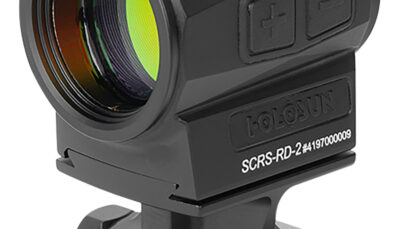 Holosun SCRSRD2 SCRS  Black Anodized 1 x 20 mm 2 MOA Red Dot