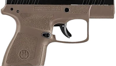 Beretta USA JAXN9258A1 APX A1 Carry Micro-Compact Frame 9mm Luger 8+1 3" Blued Steel Barrel, Black Serrated Steel Slide, Flat Dark Earth Polymer Frame, Polymer Grip