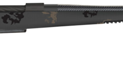 Fierce Firearms FCTRXP7PRC22MM CT Rival XP 7mm PRC 3+1 22" C3 Carbon Fiber, Midnight Bronze Titanium Rec, Trophy Camo Carbon Fiber Rival Stock with Adj. Cheek Piece, Radial TI Muzzle Brake