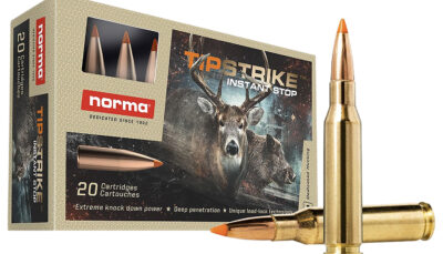 Norma Ammunition 20170362 Dedicated Hunting Tipstrike 7mm-08Rem 160gr Polymer Tip 20 Per Box/10 Case