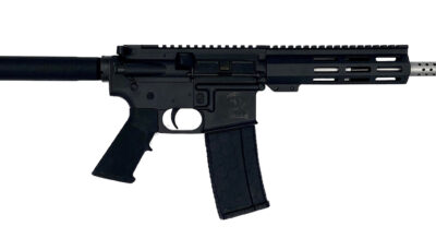 Great Lakes Firearms GL15223SSPBLK AR-15 Pistol 223 Wylde 30+1 7.50" Stainless Barrel, Black, 7" M-LOK Handguard, Buffer Tube (No Brace), A2 Grip