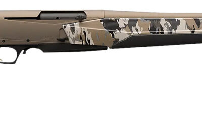 Browning 031072218 BAR MK3 Stalker 308 Win 4+1 22" Smoked Bronze Cerakote Fluted Barrel & Receiver, Ovix Camo w/Fixed Overmolded Grip Paneled Stock
