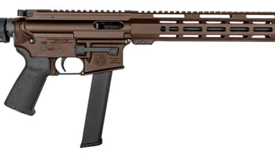 Diamondback DB1418P071 DB15  9mm Luger 32+1 16", Midnight Bronze Rec/M-Lok Handgaurd, Carbon Lower, Black Magpul CTR Stock/K2 Grip, Flash Hider