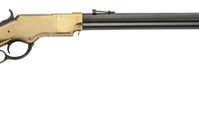 Cimarron CA288 1860 Henry Civilian 45 Colt (Long Colt) 12+1 24" Blued Octagon Barrel, Brass Stainless Steel Receiver, Walnut Fixed Stock, Right Hand