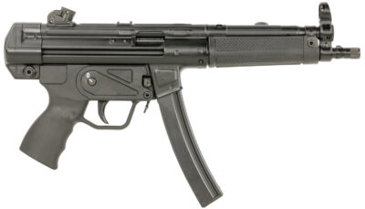 Century Arms HG6034ALN AP5 CORE 9mm Luger 30+1 8.90" Threaded Barrel, Black, Stamped Metal Rec, Fixed Front/Drum Rear Sights, Includes Sling (1 Mag)