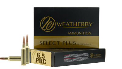 Weatherby M65PRC124HCB Select Plus  6.5PRC 124gr Hammer Custom 20 Per Box/10 Case