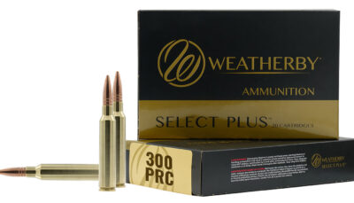 Weatherby M300P195HCB Select Plus  300PRC 195gr Hammer Custom 20 Per Box/10 Case