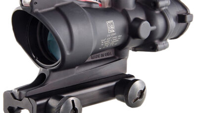 Trijicon TA31D100288 ACOG Matte Black 4x32mm Illuminated Red Chevron .223/5.56 BDC Reticle