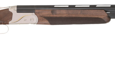 TriStar 33138 Trinity II Full Size 410 Gauge Break Open 3" 2rd 28" Black Over/Under Vent Rib Barrel, Acid Etched w/24K Gold Inlay Stainless Steel Receiver, Fixed Turkish Walnut Stock, Right Hand