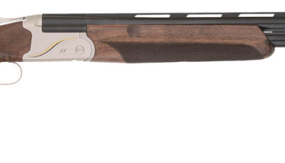 TriStar 33142 Trinity II LT Full Size 16 Gauge Break Open 2.75" 2rd 28" Black Over/Under Vent Rib Barrel, Engraved Silver Aluminum Receiver, Fixed Turkish Walnut Stock, Right Hand