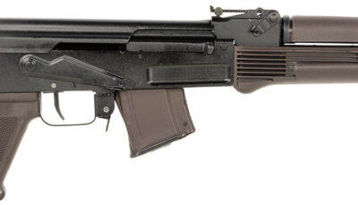 Arsenal SAM7R-62PM SAM7R  7.62x39mm 10+1 16.25" Black Steel Threaded Barrel, Black Steel Receiver, Plum Synthetic Fixed Stock & Polymer Grip