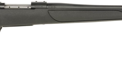 Weatherby VTX653WR6T Vanguard Obsidian Full Size 6.5-300 Wthby Mag 3+1 26" Blued #2 Contour Threaded Barrel, Blued Drilled & Tapped Steel Receiver, Black Monte Carlo Synthetic Stock