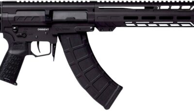 CMMG 86AD60BAB Dissent MK47 7.62x39mm 30+1 (2) 16.10", Black Armor, Side Charging Handle Rec, 15" M-Lok Handguard, Side Folding Stock, Zeroed Grip, Muzzle Brake, 60/90 Ambi Safety, Adj. Gas Block
