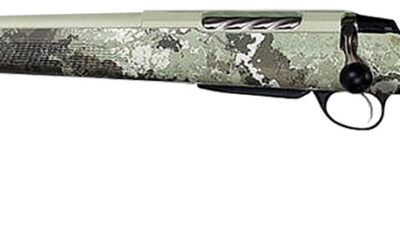 Tikka JRTXVA419 T3x Lite 6.5 PRC 3+1 24.30" Fluted/Threaded, Desert Verde Cerakote Barrel/Rec, Veil Alpine Synthetic Stock, Interchangeable Grip, Muzzle Brake Left Hand