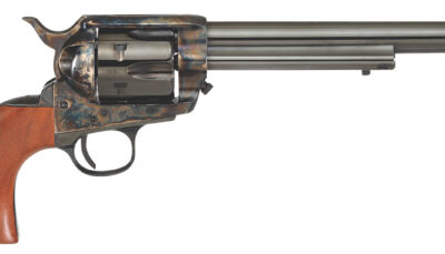 Cimarron PP514M00HN U.S. Calvary Henry Nettleton 45 Colt (LC) 6 Shot, 7.50" Blued Steel Barrel & Cylinder, Color Case Hardened Steel Frame, Walnut Grip, Exposed Hammer