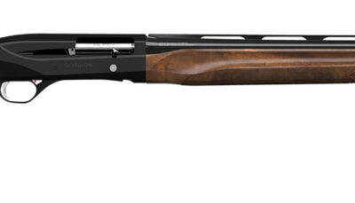 Retay USA GOR20PLBLK28 Gordion Inertia Plus 20 Gauge 4+1 (2.75") 3" 28" Deep Bore Drilled, Black Barrel/Rec, Walnut Stock w/Integrated Sling Swivel Mount, TruGlo Red Fiber Optic Front Sight