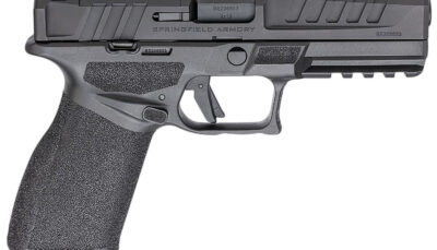 Springfield Armory EC9459BU15 Echelon  Full Size 9mm Luger 15+1 4.50" Black Melonite Steel Barrel & Steel Optic Ready/Serrated Slide, Black Polymer Frame w/Picatinny Rail, Textured Grip, Ambidextrous