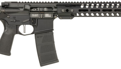 Patriot Ordnance Factory 02045 Minuteman  5.56x45mm NATO 30+1 13.75" Black Steel Threaded Barrel, Black Anodized Aluminum Receiver, 13" Renegade Rail Handguard