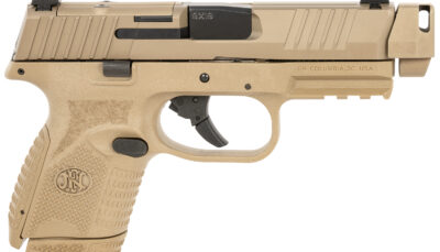 FN 66101795 509C MRD  Compact W/ Compensator Frame 9mm Luger 10+1 Black Flat Dark Earth PVD Flat Dark Earth