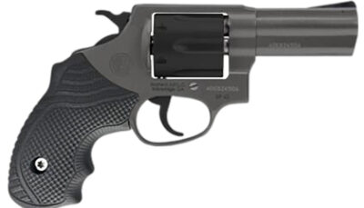 Rossi 2RP631CLOK RP63  Small Frame 357 Mag/38 Special +P 6rd 3" Tungsten Cerakote Stainless Steel Barrel, Matte Black Cylinder, Tungsten Cerakote Stainless Steel Frame, Black LOK Grip