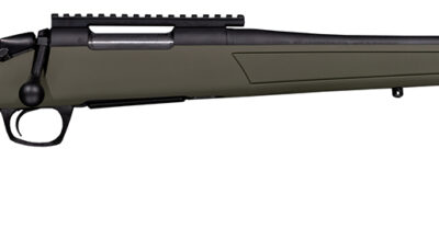 CVA CR3902G Cascade  270 Win 4+1 24" Black Cerakote Steel Threaded Barrel, Black Cerakote Receiver, OD Green Synthetic Stock