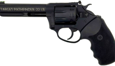 Charter Arms 12242 Pathfinder Target Lite 22 LR 8rd 4.20" Black Frame w/ Black Rubber Grip