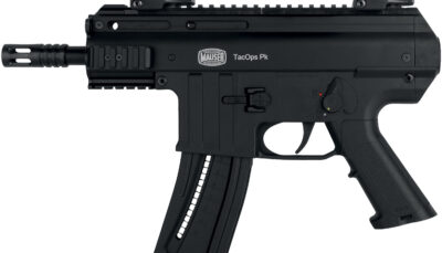 Blue Line Solutions 4150060 TacOps Pk 22 LR 22+1/110+1 5" Black Anodized Steel Barrel, Picatinny Rail Receiver, Black Aluminum Frame w/Picatinny Rail