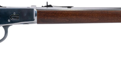 Heritage Mfg H9204424F9 92 Ranch Hand 44 Mag 12rd 24" Stainless Polished Octagon Barrel, Polished Stainless Steel Receiver, Fixed Hardwood Stock