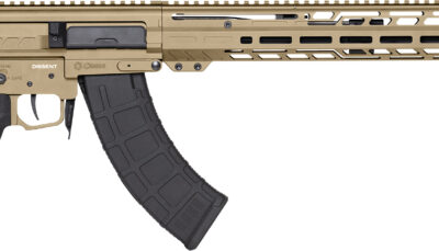 CMMG 86A8E0BCT Dissent MK47 7.62x39mm 30+1 12.50" Black Nitride Threaded Barrel, M-LOK Handguards, Coyote Tan Cerakote Aluminum Picatinny Rail Receiver