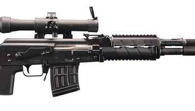 Zastava Arms Usa SR91762 M91 w/Optic 7.62x54mmR 10+1 24" Black Nitride Threaded Barrel, Black Anodized Picatinny Rail Steel Receiver, Black Synthetic Adjustable Stock, POSP 4x24 Rifle Scope