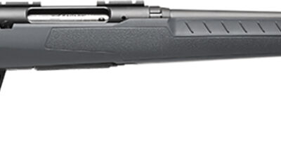 Savage Arms 32063 Axis 2  7mm-08 Rem 4+1 22" Matte Black Sporter Barrel, Matte Black Drilled & Tapped Steel Receiver, Fixed Matte Gray Synthetic Stock, Right Hand