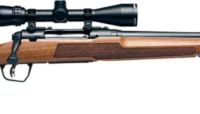 Savage Arms 32260 Axis 2 XP Combo 6.5 Creedmoor 4+1 22" Matte Black Sporter Barrel & Drilled & Tapped Carbon Steel Receiver, Ergonomic Hardwood Stock, Right Hand, Boresighted 3-9x40mm Scope