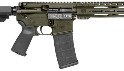 Diamondback DB1916K101 DB15  5.56 NATO 30+1 10" Black Nitride Heavy Threaded Barrel, OD Green Cerakote Picatinny Rail Aluminum Receiver, 9" M-LOK Handguard SB Tactical Brace & Black Magpul MOE Grip