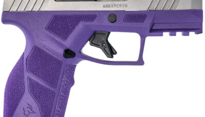 Taurus 1-GX2939DP-10 GX2  9mm Luger 10+1 3.37" Matte Stainless Steel Barrel, Matte Serrated Stainless Steel Slide, Dark Purple Polymer Frame w/Picatinny Rail, Polymer Grip