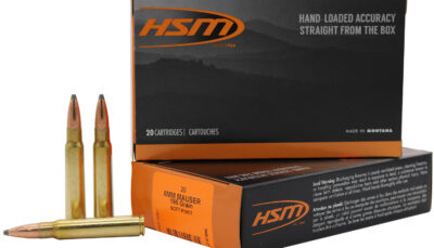 HSM 8MAUSER5N   8mmMauser 195gr Soft Point 20 Per Box/20 Case