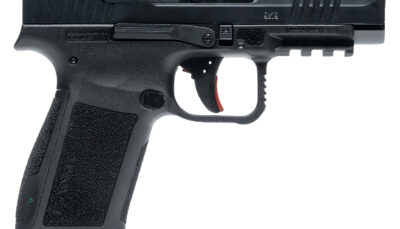 Canik HG7883N Mete MC9LS Sub-Compact Frame 9mm Luger 17+1 3.64" Black Steel Barrel, Black Nitride Serrated Steel Slide, Black Polymer Frame w/Picatinny Rail, Interchangeable Backstrap Grip