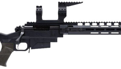 Larue Tactical LTBCSIETE308W OD Green 308 Win 5+1 Match Grade Threaded Barrel, 15" M-LOK Handguard, Black Picatinny Rail Receiver, Adj RAT OD Green Stock, A-PEG OD Green Grip, Briefcase, Bipod