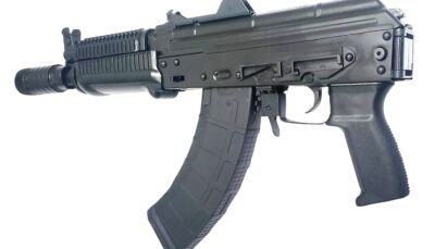 Riley Defense Inc RAK102KRINKWSF Krink  7.62x39mm 30+1 8.50" Black Nitride Threaded Barrel, Black Oxide Receiver, Black Polymer Grip