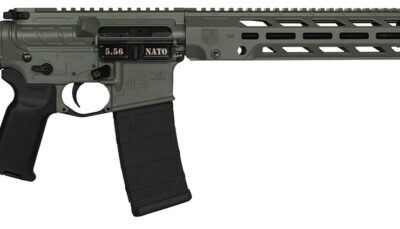 Diamondback DB1784K791 DB15 Obsidian 5.56 NATO 30+1 16" Black Nitride Threaded Barrel, Jungle Green Cerakote Picatinny Rail Aluminum Receiver, Magpul CTR Black Synthetic Stock & Magpul MOE K2 Grip