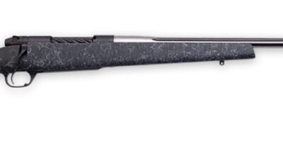 Weatherby MAM01N270WR8B Mark V Accumark 270 Wthby Mag 3+1 26" Graphite Black