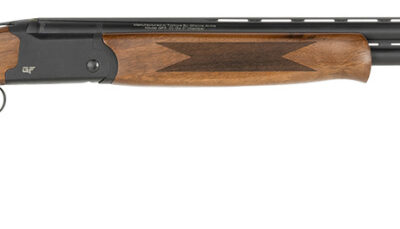 Gforce Arms GF5B2028 GF5 Filthy Pheasant Full Size 20 Gauge Break Open 3" 2rd 28" Black Over/Under Vent Rib Barrel, Black Aluminum Receiver, Fixed Turkish Walnut Stock, 5 Chokes