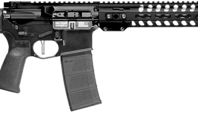 Patriot Ordnance Factory 02048 Minuteman  300 Blackout 30+1 13.75" Black Nitride Barrel/ Black Aluminum Receiver Picatinny Rail