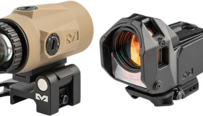 Meprolight USA 56225080 M22 Triangle w/MMX4 Magnifier Coyote Tan Black 4x24mm, Picatinny Rail Mount