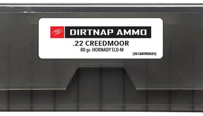 Fierce Firearms DNP22CM80GRELDM Dirtnap  22Creedmoor 80gr Extremely Low Drag-Match 20 Per Box/10 Case