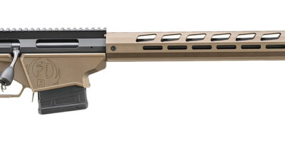 Ruger 18105 Precision  6.5 PRC 10+1 26" Black Threaded Barrel, Smoked Bronze Cerakote Picatinny Rail Stainless Steel Receiver, M-LOK Handguard, Adj Folding Black Stock, Black Magpul K2-XL Grip