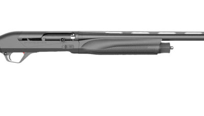 Retay USA BACEBLK26 Ace  Full Size 20 Gauge Semi-Auto 3" 3+1 26" Extra Black Vent Rib Barrel, Drilled & Tapped Steel Receiver, Adj Shim Black Synthetic Stock, Ambidextrous